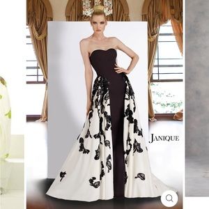 JANIQUE W1376 couture gown